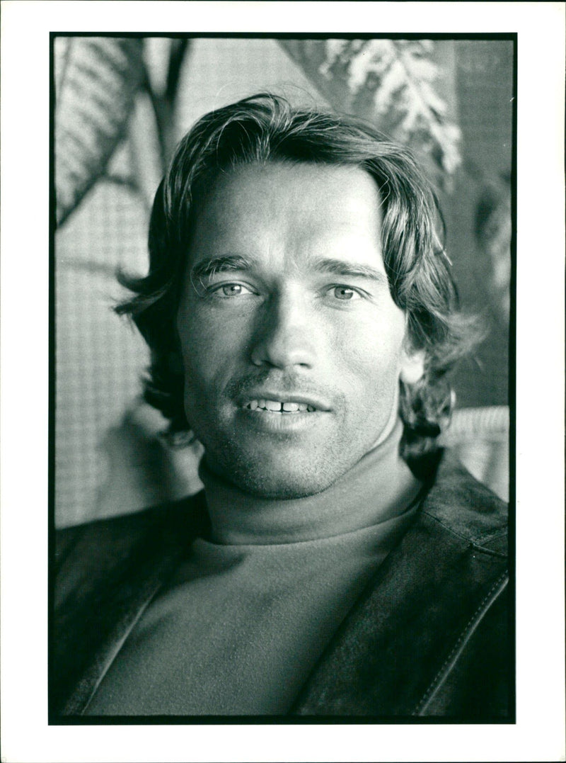 Arnold Schwarzenegger. - Vintage Photograph