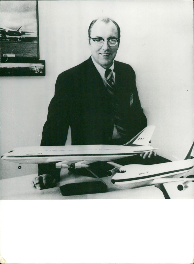 Boeing 747 - Vintage Photograph