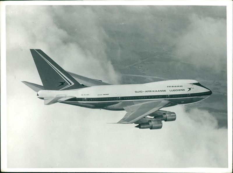 Boeing 747 - Vintage Photograph