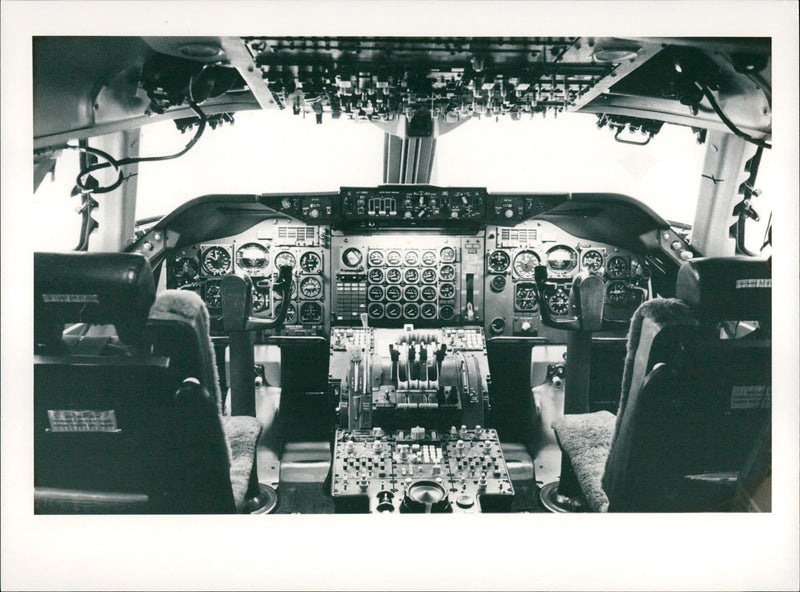 Boeing 747 - Vintage Photograph