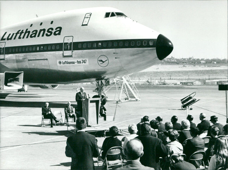 Boeing 747 - Vintage Photograph