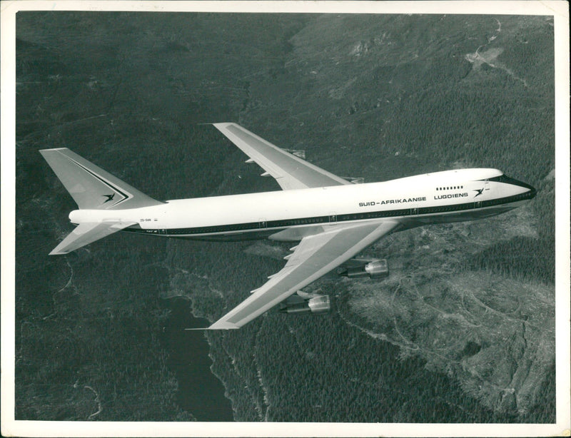 Boeing 747 - Vintage Photograph