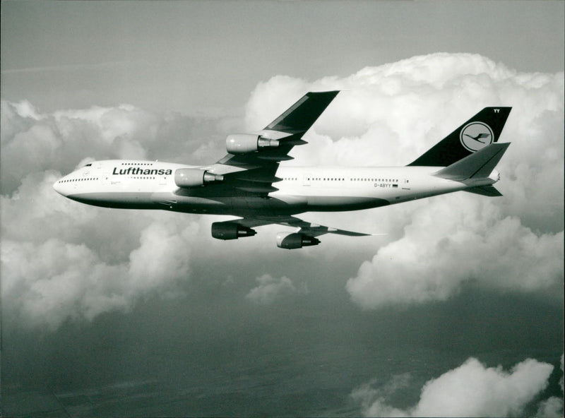 Boeing 747 - Vintage Photograph