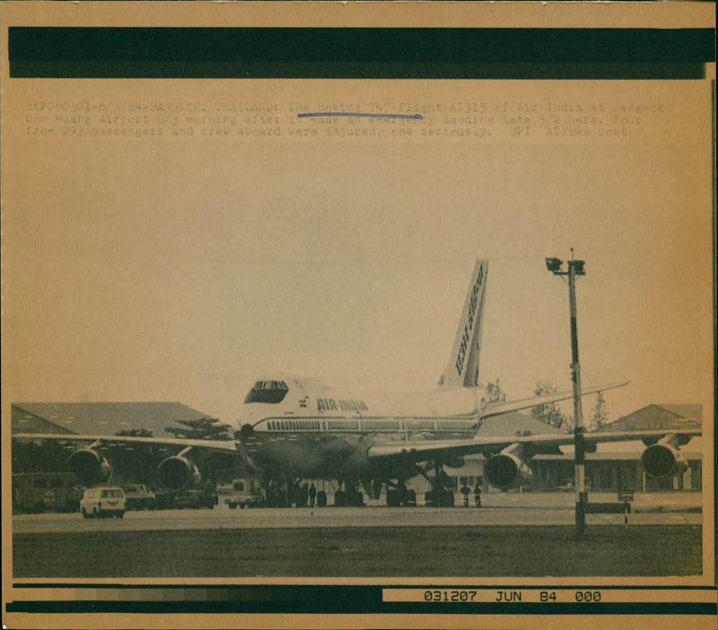 Boeing 747 - Vintage Photograph