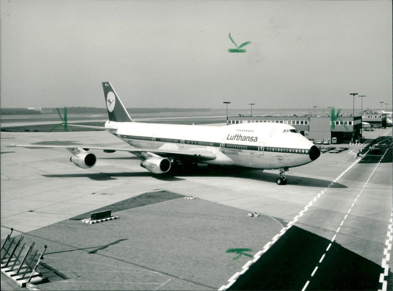 Boeing 747 - Vintage Photograph