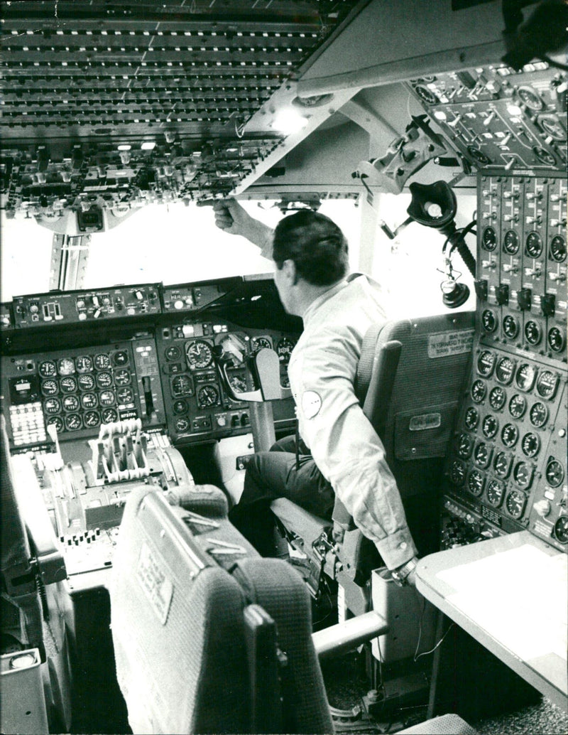 Boeing 747 - Vintage Photograph