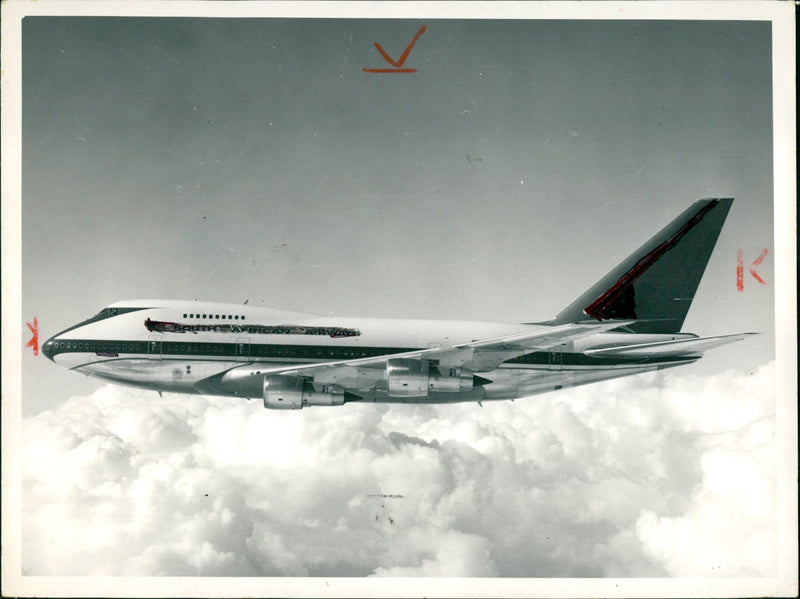 Boeing 747 - Vintage Photograph