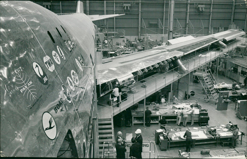 Boeing 747 - Vintage Photograph