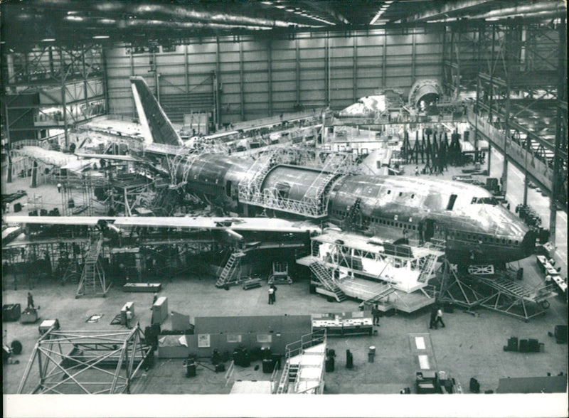 Boeing 747 - Vintage Photograph