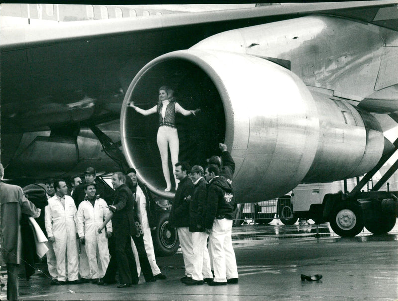 Boeing 747 - Vintage Photograph