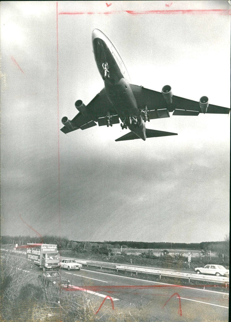 Boeing 747 - Vintage Photograph