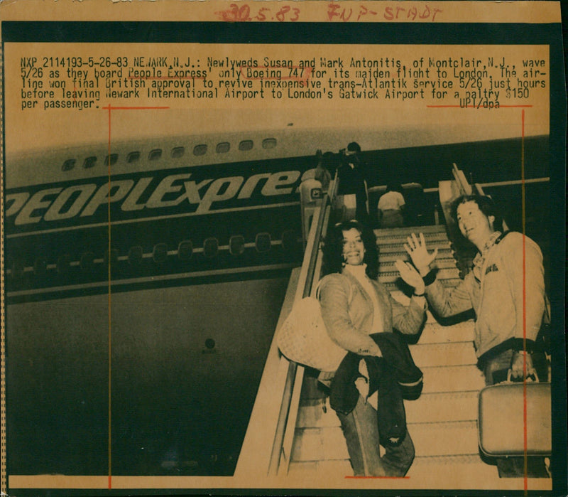 Boeing 747 - Vintage Photograph