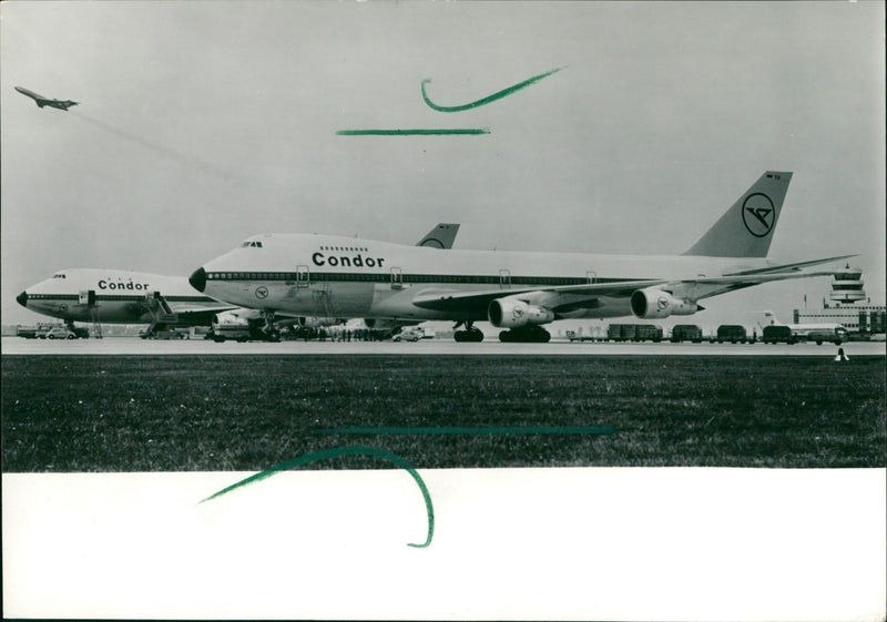 Boeing 747 - Vintage Photograph