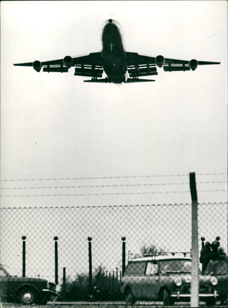 Boeing 747 - Vintage Photograph