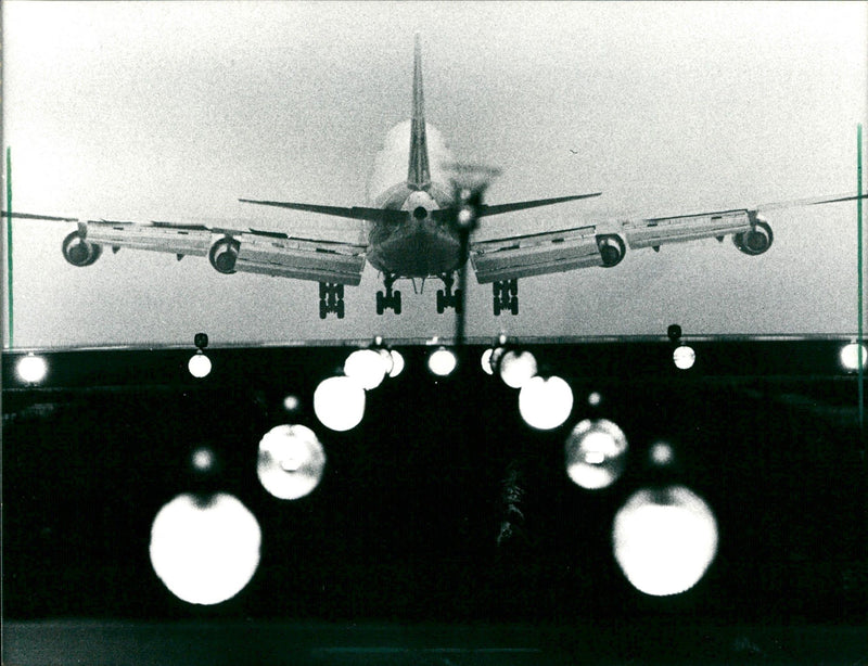 Boeing 747 - Vintage Photograph