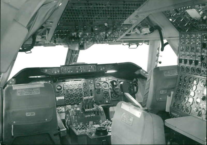 Boeing 747 - Vintage Photograph