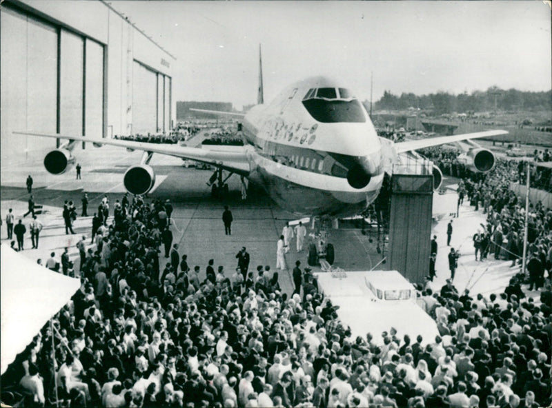 Boeing 747 - Vintage Photograph