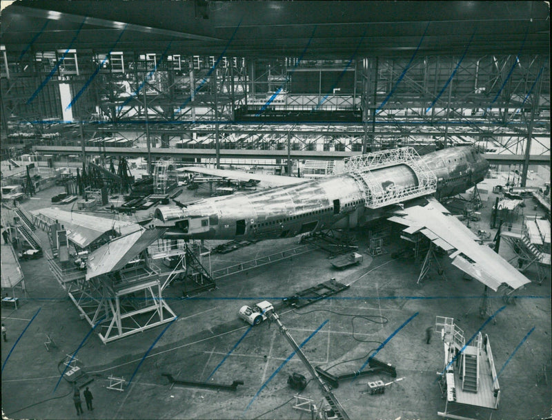Boeing 747 - Vintage Photograph