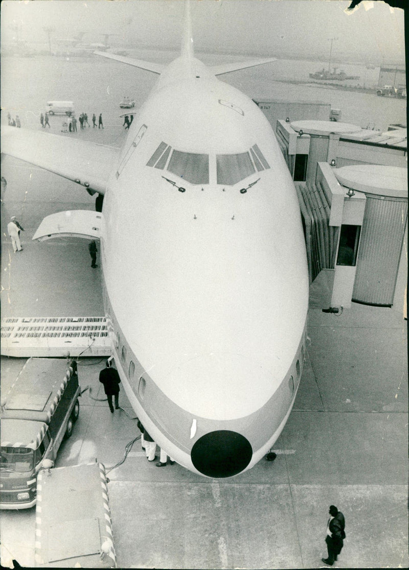 jumbo jet - Vintage Photograph