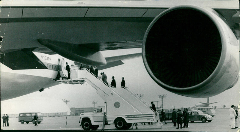 jumbo jet - Vintage Photograph