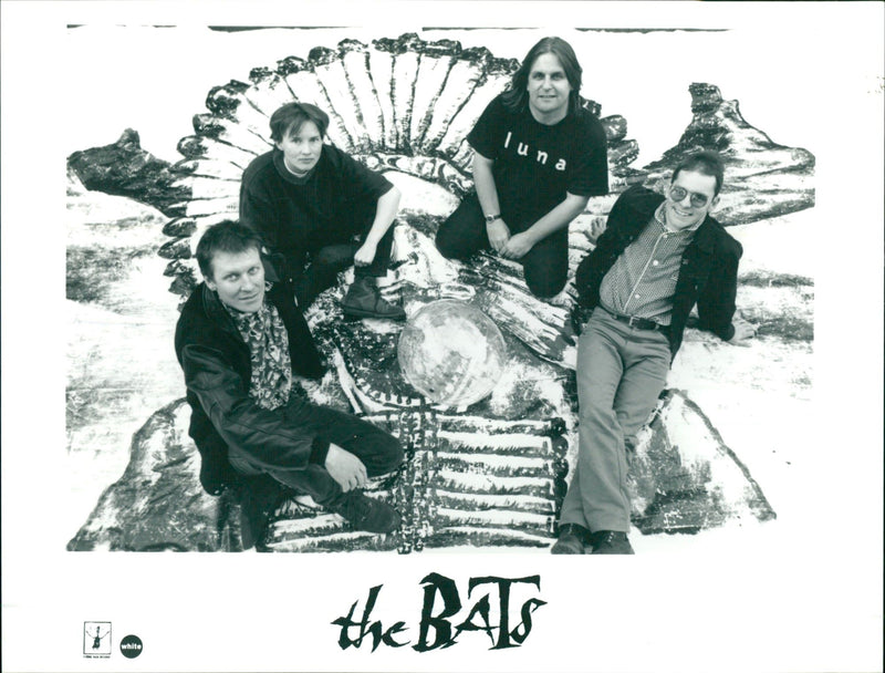 "The Bats" band - Vintage Photograph