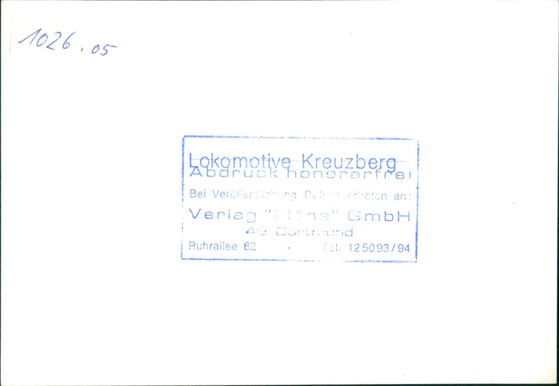 Band "Lok Kreuzberg" - Vintage Photograph