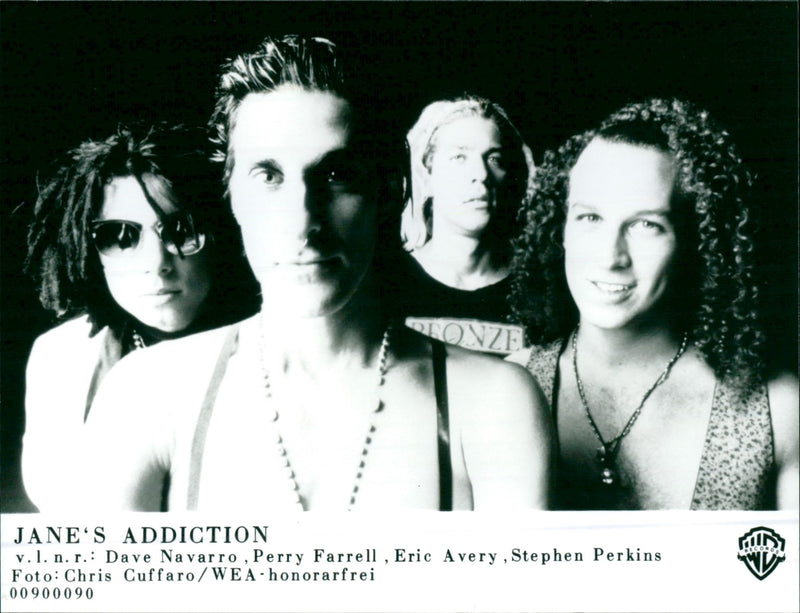 Rock band "Jane's Addiction" - Vintage Photograph