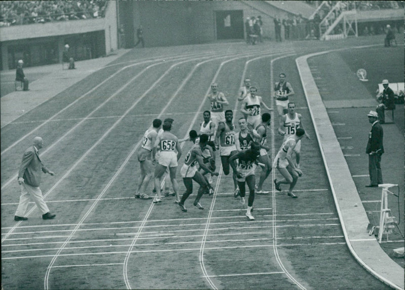 Athletics athlete - Vintage Photograph