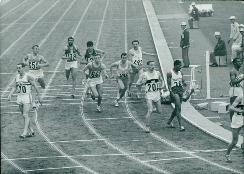 Athletics athlete - Vintage Photograph