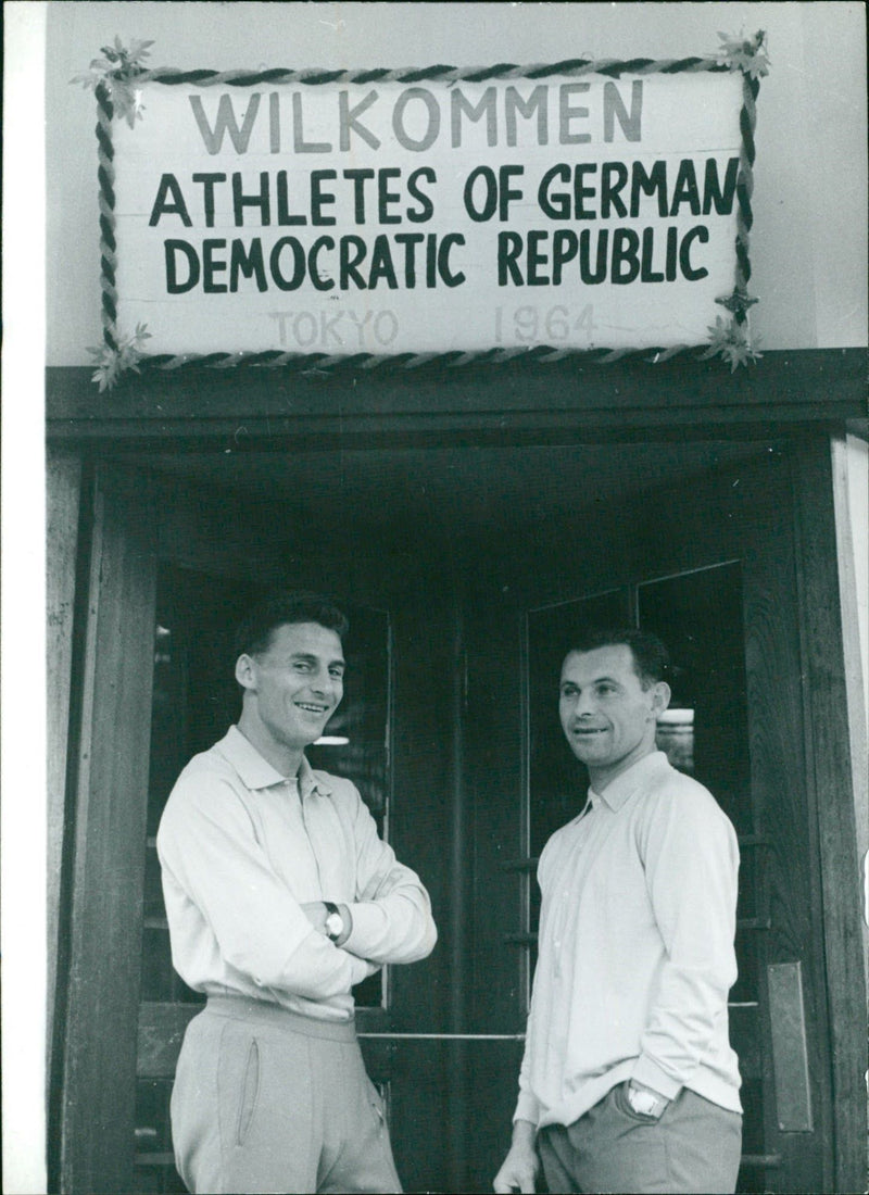 GDR athlete - Vintage Photograph