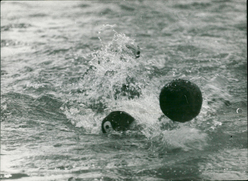 swimmer - Vintage Photograph