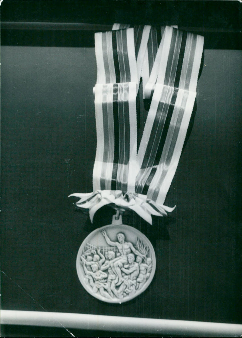 Olympic medal - Vintage Photograph