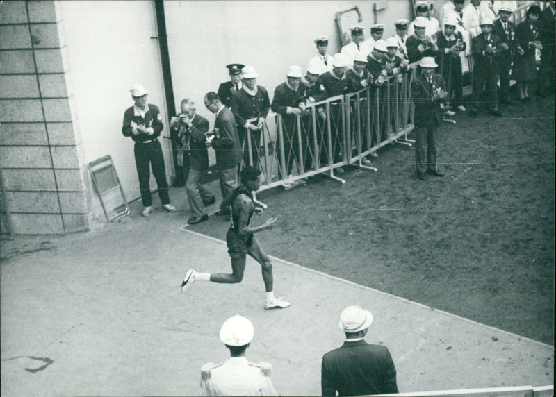 Track and field athlete - Vintage Photograph