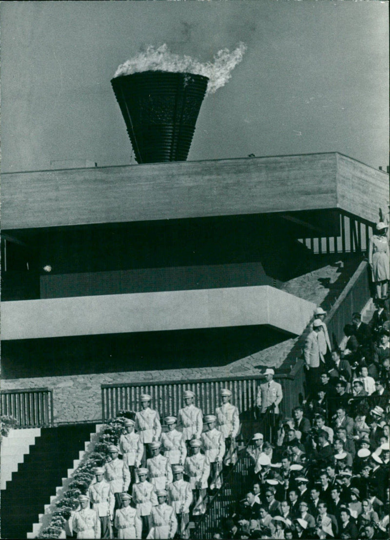 Tokyo Summer Olympics Opening Ceremony - Vintage Photograph