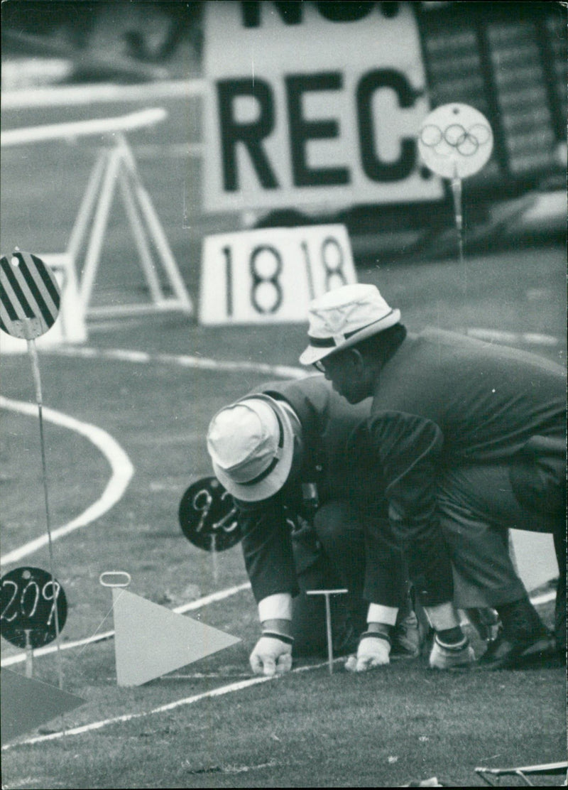 The 1964 Summer Olympics. - Vintage Photograph