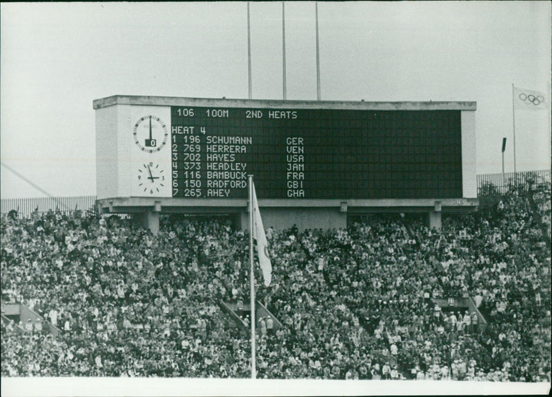 The 1964 Summer Olympics. - Vintage Photograph