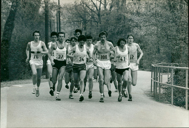 International marathon - Großmüller & Rosenow - Vintage Photograph