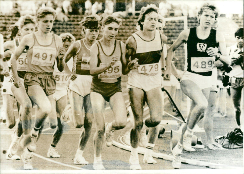 "Bernsteinpokal" -Sportfest 1989 - Vintage Photograph