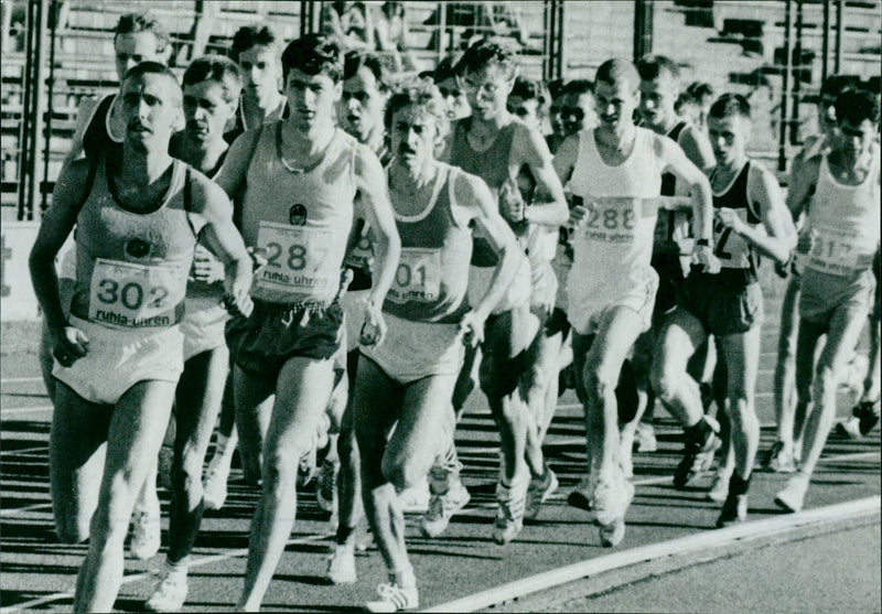 "Amber Cup" sports festival 1989 - Vintage Photograph