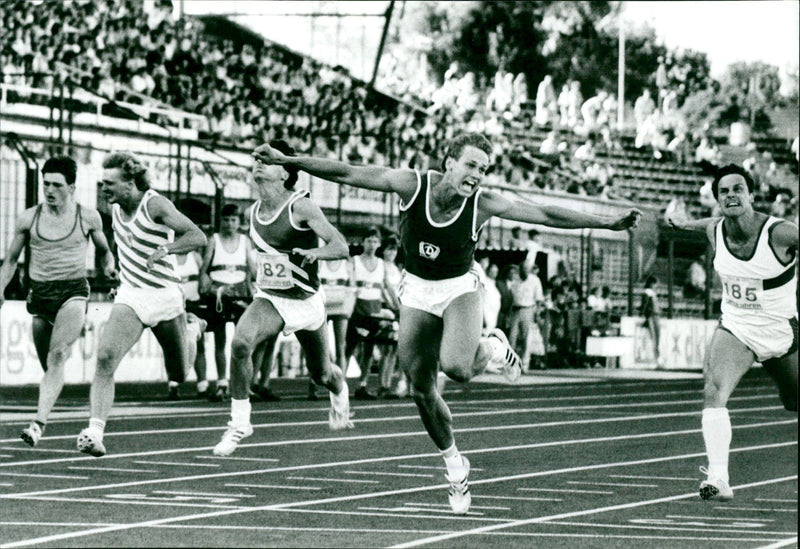 "Amber Cup" sports festival 1989 - Vintage Photograph