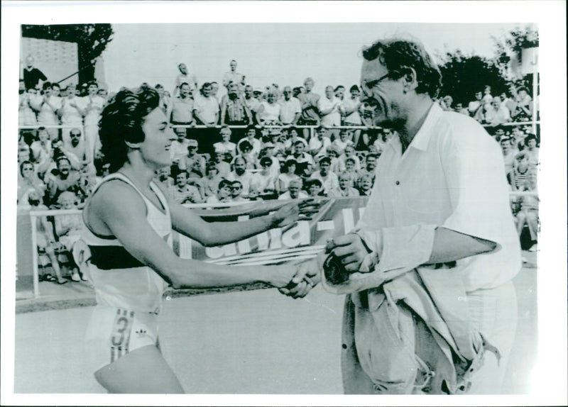 Silke Möller and Wolfgang Meier - Vintage Photograph