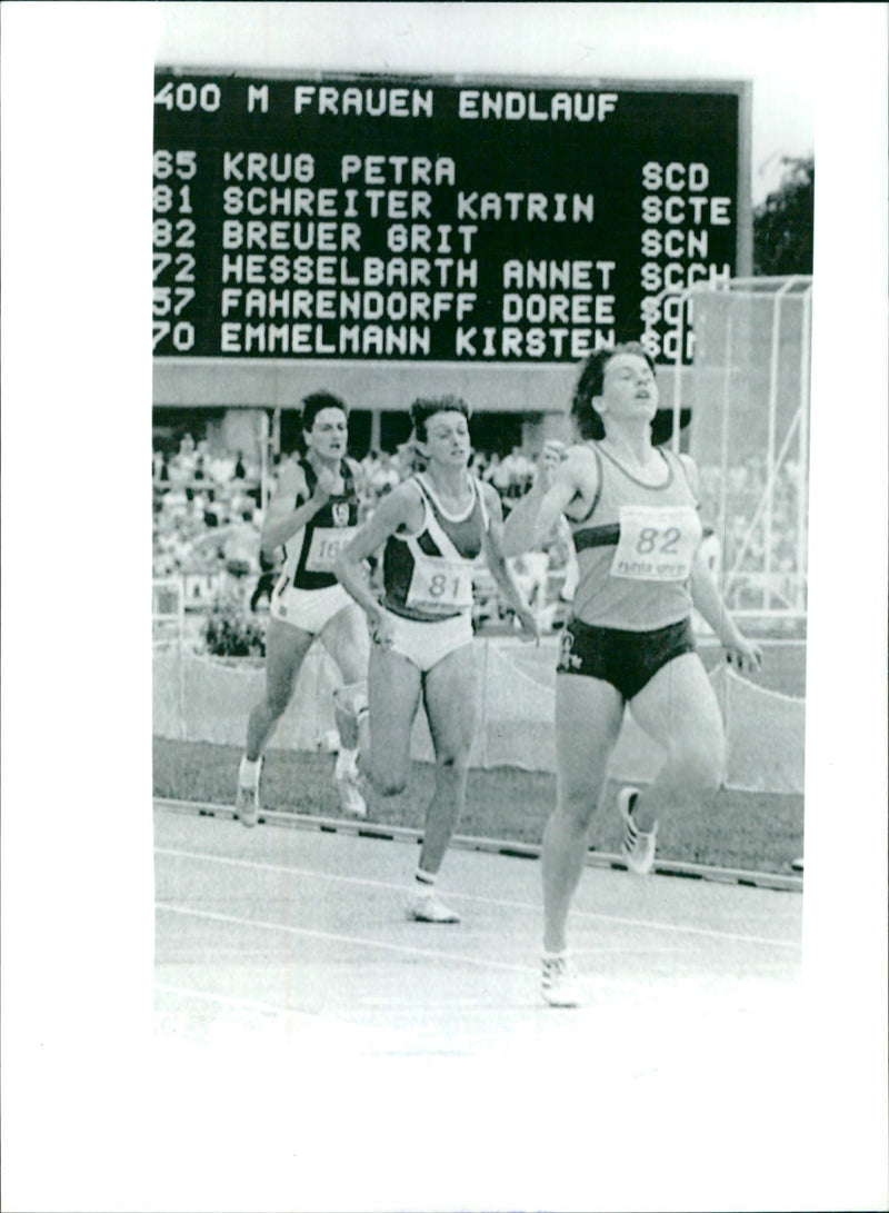 Grit Breuer, Katrin Schreiter and Petra Krug - Vintage Photograph