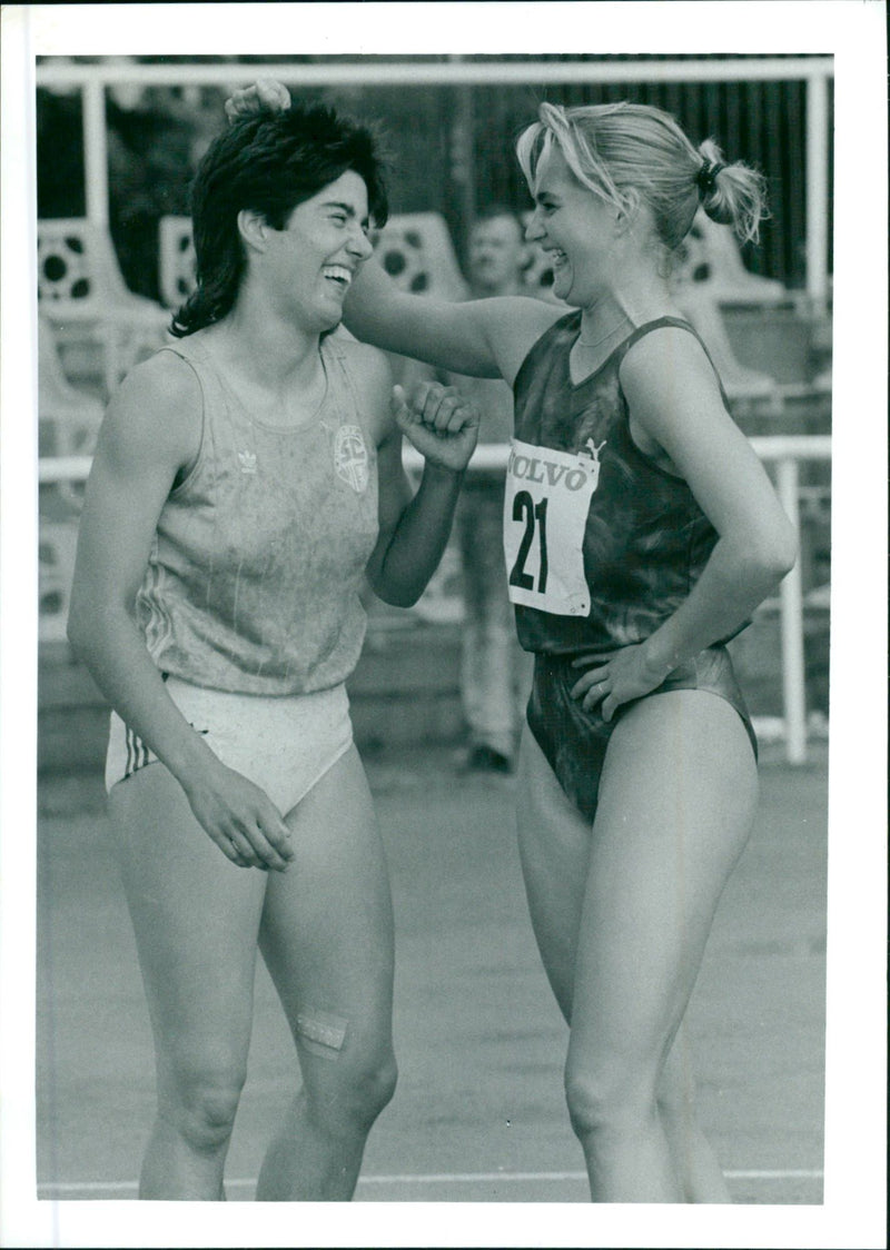 Beatrice Mau and Angela Barylla - Vintage Photograph