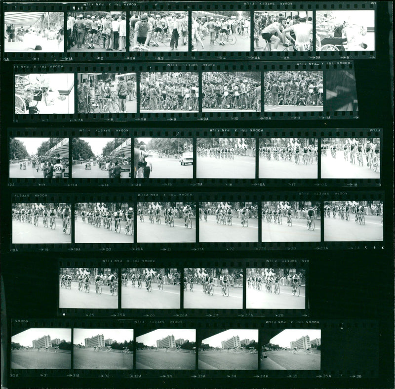 VSE VZE VOE KODAK TRI PAN FILM SAFETY STRAE SERI - Vintage Photograph
