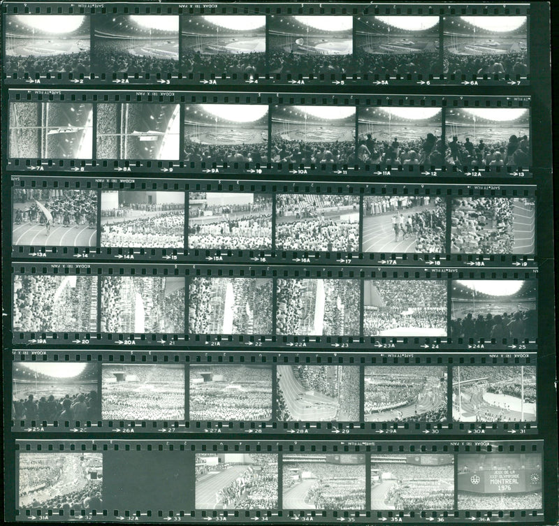 1926 MONTREAL XXT OLYMPICS KODAK TRIX VOZ SAFETY FILM - Vintage Photograph