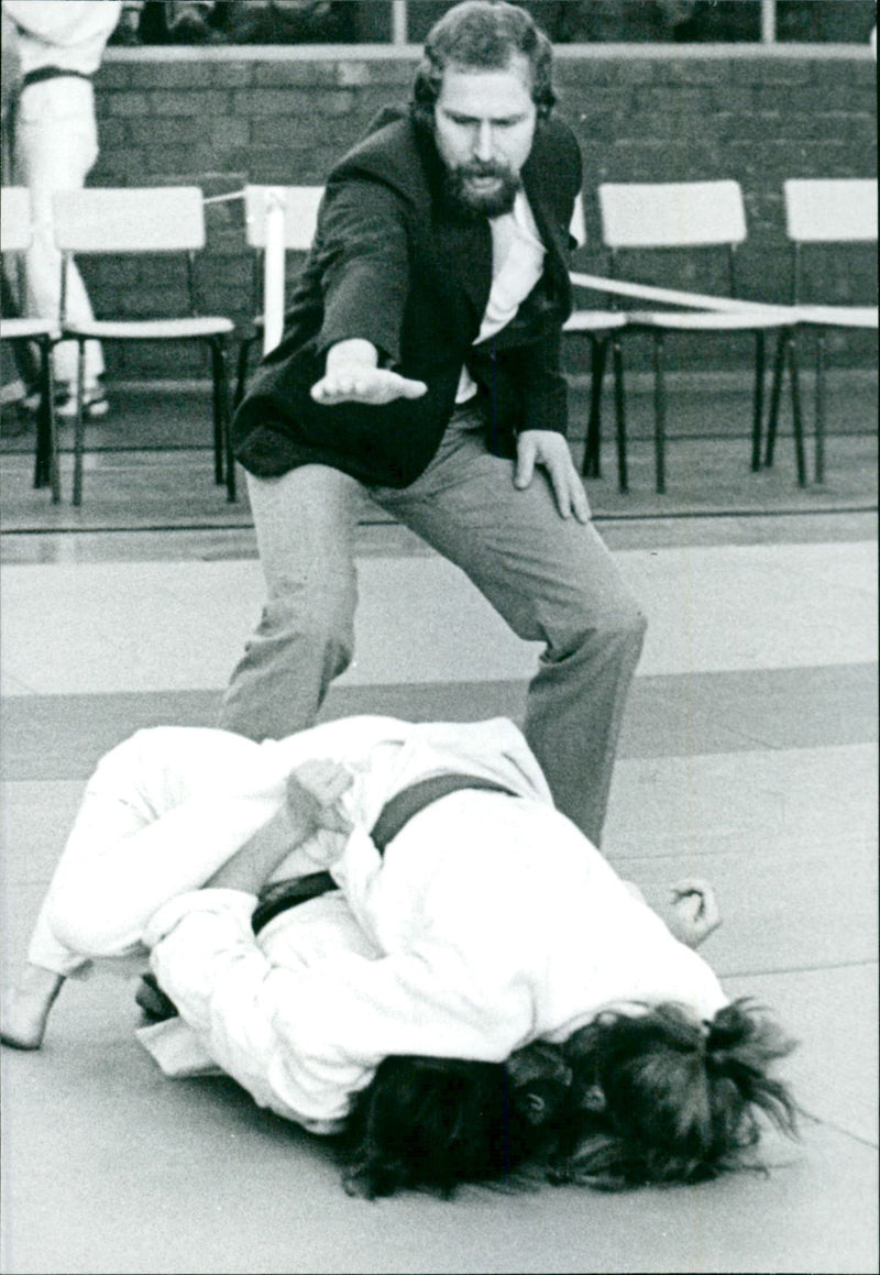 GDR championships in judo - Vintage Photograph