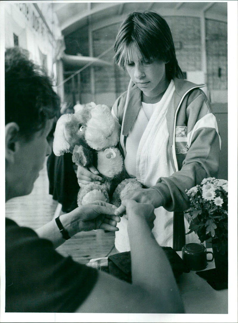 Dr. Renate Link and Manuela Körner - Vintage Photograph