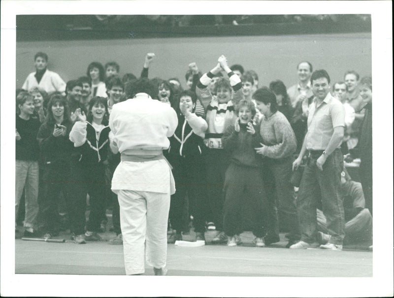 Judoka Irina Meszynski - Vintage Photograph