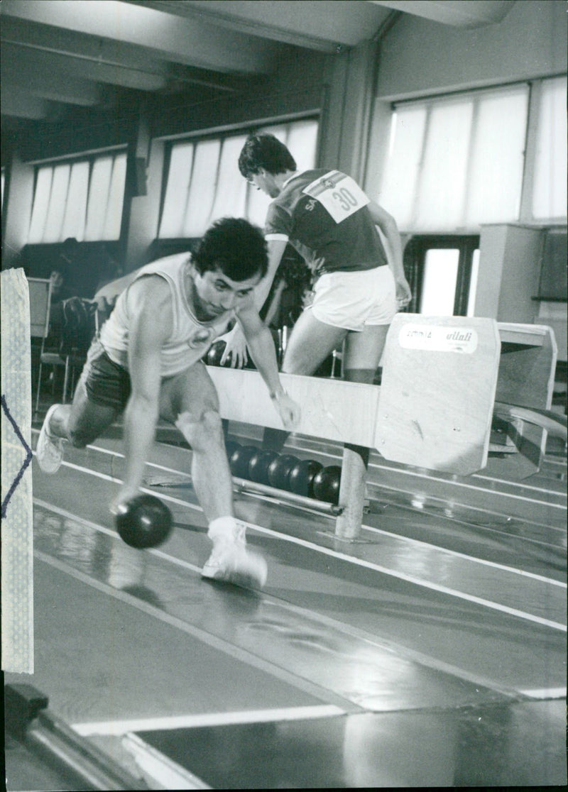 The athlete Stelian Boarin - Vintage Photograph