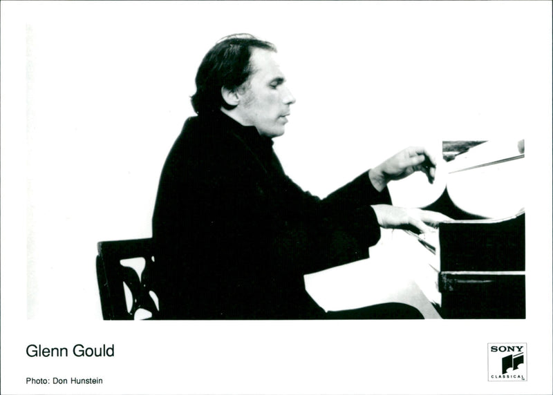 Glenn Gould - Vintage Photograph